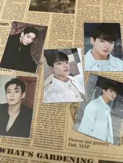 BTS Permission to Dance グク　トレカ 5枚セット