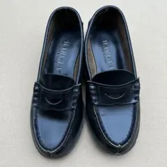 HARUTA ブラック ローファー21.5EE