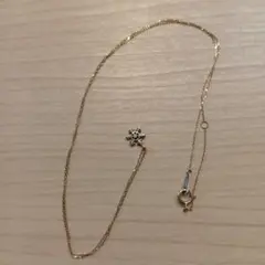 雪の結晶モチーフ ネックレス K10のサムネイル