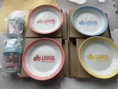 LOGOS 皿4枚セットとサラダカップ2個のサムネイル