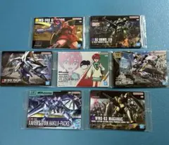 ガンプラ パッケージアートカード 7枚セット おまけあり