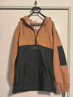 GNARLY スノーボードウェア プルオーバー ブラウン×ブラック