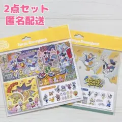 TDR ドナルド パルパルーザ クワッキーダックシティ ステッカー 2点セット