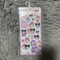 平成はっぴーフォン　マイメロ　クロミ　サンリオ　シール　２枚セット