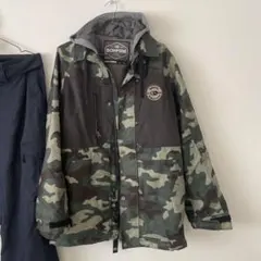 超得おまけ付 BONFIRE 迷彩 スノボ ジャケット TAFFDry M