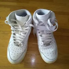 ナイキ エアフォース1 ミッド ホワイト 07