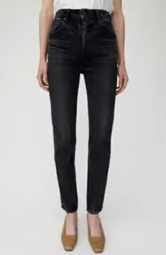 タグ付き　MOUSSY　MVS　BLACK SKINNY スキニージーンズ