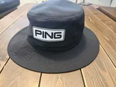 PING ゴルフ用 バケットハット ブラックのサムネイル