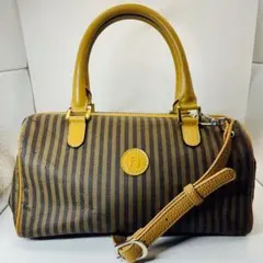 最安値 フェンディ ペカン ミニボストンバッグ ボストンバッグ FENDI レディース] ヴィンテージ フェンディ ペカン ミニボストン