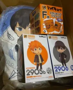 ハイキュー !! 1番くじ 5点セット ねんどろいど 影山飛雄 制服Ver