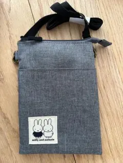 miffy and melanie ショルダーポーチ グレーのサムネイル