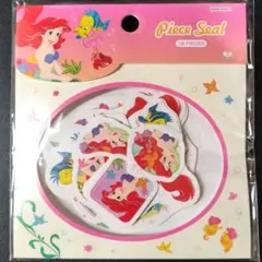 ディズニー ピースシール リトルマーメイド アリエル 18枚入り