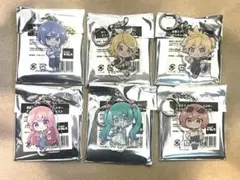初音ミク　リン　レン　ルカ　カイト　メイコ　アクリルキーホルダー　セット