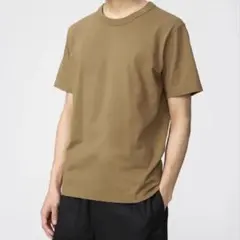 UNIQLO ユニクロ UNIQLO U クルーネックTシャツ ブラウン 茶色
