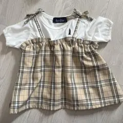 EAST BOY チェック柄 半袖シャツ