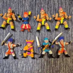 ドラゴンクエスト　アクションフィギュア 8体セット　フルカラーコレクション