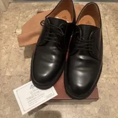 バーウィック　プレントゥー　4406ROVI 新品同様 Berwick バーウィック コーティングレザー プレーントゥ