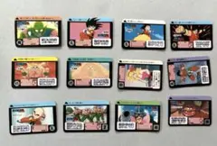 ドラゴンボール　ミニカード　ミニカードダス　12枚　当時物