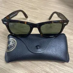 美品 Ray-Ban RB2140-A WAYFARER べっ甲柄 サングラス - メルカリ