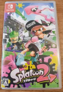 Switch スプラトゥーン２ ソフト 純正ケース付 即発送
