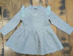 再値下げ　Caldia(カルディア) 　フリル付き　ワンピース　110