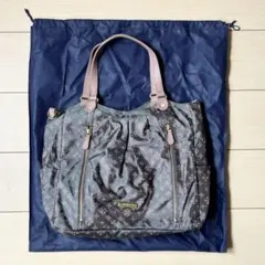 美品　ラシット　russet トートバッグ　モノグラム　　ブラウン