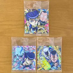ジョジョ4部シールウエハース2 東方仗助 虹村億泰 JJRSRDR 3枚セット