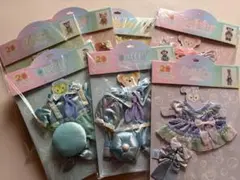 ダッフィー＆フレンズ　カラフルハピネス　コスチューム7種セット