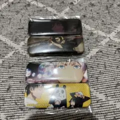 呪術廻戦　0 ドンキ　スクエア缶バッジ 五条悟　夏油傑　乙骨憂太　４点