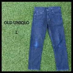 UNIQLO JEANS デニムパンツ インディゴ スリムフィット　ユニクロ