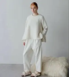 eLLa shaggy tent knit エラ　ella_selectshop