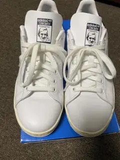 スタンスミス 26cm 青 天然皮革