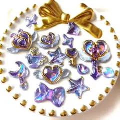 ボンボンドロップシール★Magical　パープル　おすそ分け♪