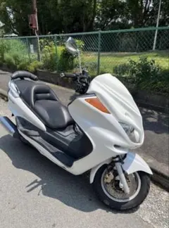 バーグマン400（現行型）テイジン製ロングスクリーンとショート