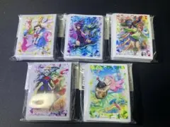 新品未開封　デュエル・マスターズ　DXカードスリーブ　5種
