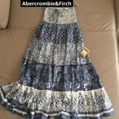 Abercrombie & Fitch マキシスカートXS 綿　匿名送込　美品❗️のサムネイル