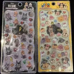 【正規品】 プチドロップステッカーシール ディズニー ヴィランズ ツムツム