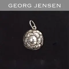 ジョージジェンセン GEORG JENSENブルーカルセドニー ネックレス/18 