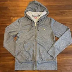 PUMA フルジップ パーカー グレー Mサイズ　ウェア