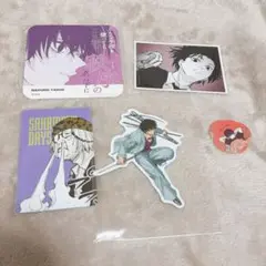 サカモトデイズ展 アートコースター　標的風　南雲　ステッカー