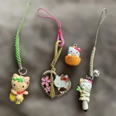 ハローキティ ストラップセット