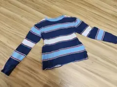 GAP ストライプ柄　長袖カットソー L　150 160 長袖Tシャツ　ロングT