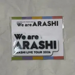 嵐 We are ARASHI ライブロゴマグネットのサムネイル