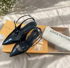 LOUIS VUITTON ルイヴィトン パンプス ブラック 37 1/2のサムネイル