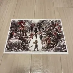 ヒロアカ展　限定　ポストカード　キービジュアル