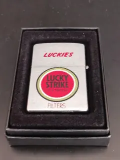 55555→値下げ‼️ 【希少‼️】zippo スリム ラッキーストライク - メルカリ
