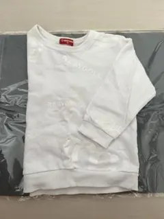 BABYDOLL ホワイト トレーナー 100