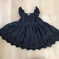 baby GAP 黒いレースワンピース 6-12ヶ月