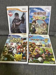 wii ソフト4点 まとめ売り