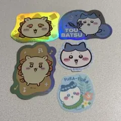 ちいかわ ハチワレ シーサー ステッカー 5枚セット